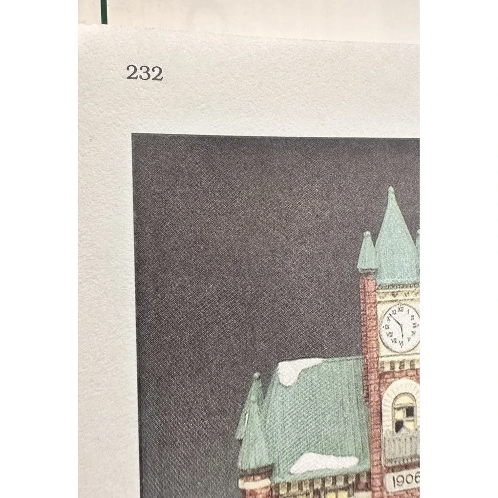 Greenbook Guide Department 56 Second Edition 1992 Heritage Snow‎ Village VTG